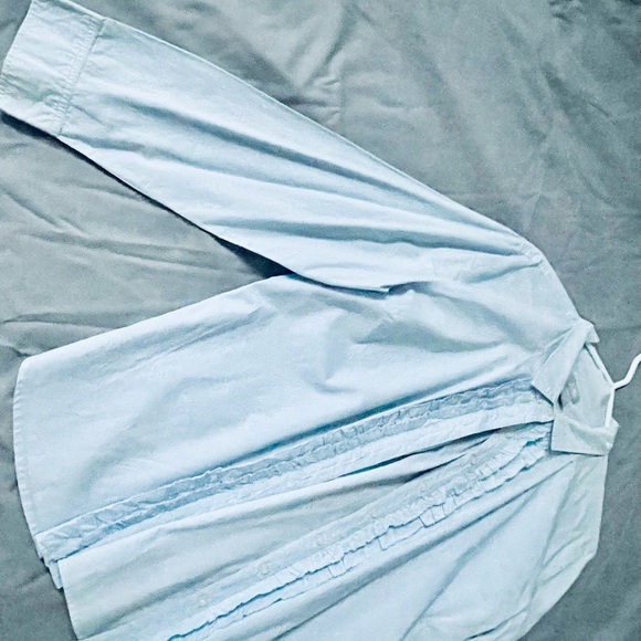 Cotton Ruffle Shirt - Picture 2 of 6